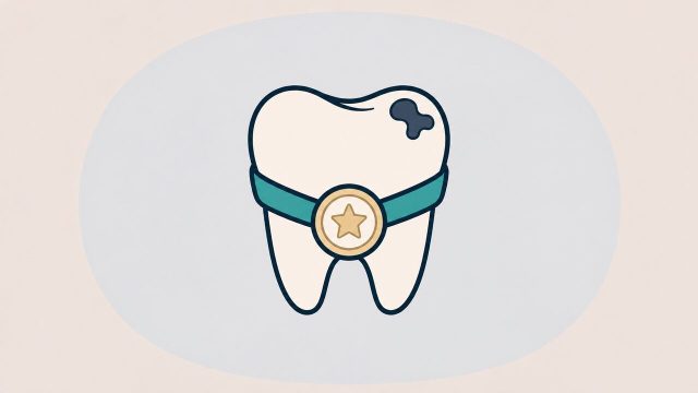 ギネス記録に載った感染症(虫歯)のイラスト