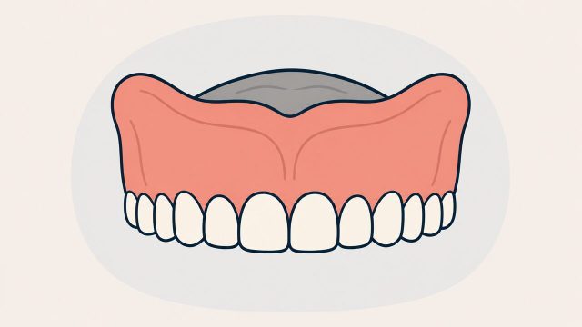 入れ歯(義歯)のイラスト