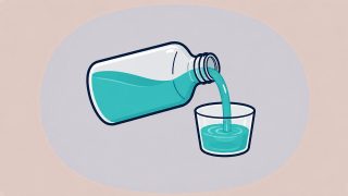 マウスリンスのイラスト