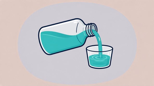 マウスリンスのイラスト
