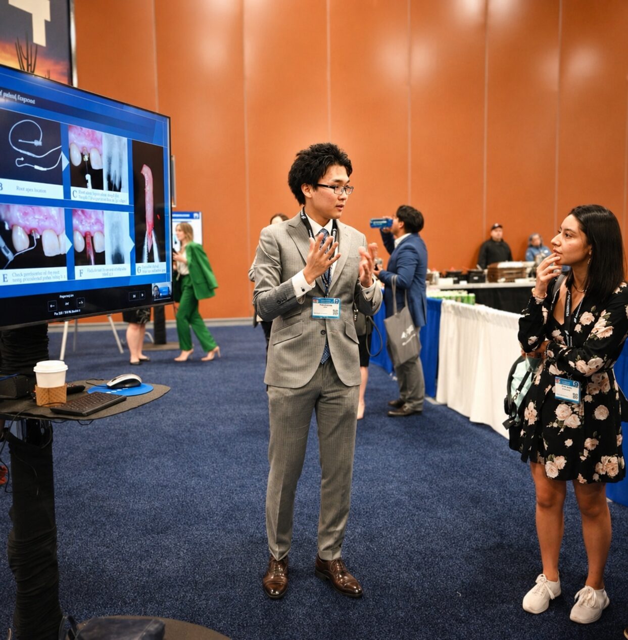 Academy of Osseointegration での症例発表